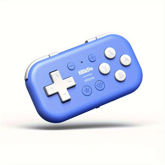 8BitDo Micro Bluetooth Gamepad for Nintendo Switch Android Raspberry Pi - Pocket-Sized Mini Controller with Keyboard Mode